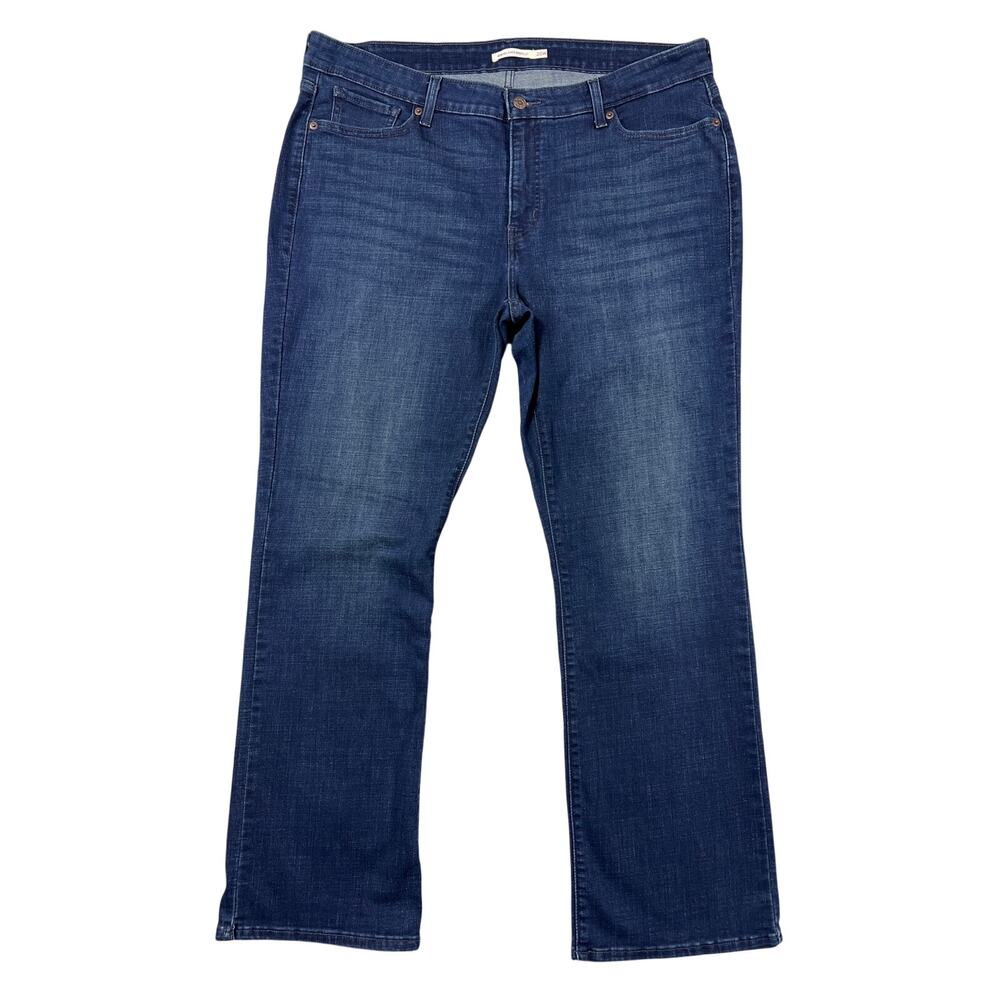 Levi’s 415 Relaxed Bootcut Jeans 20W Dark Wash Stretch Comfort Denim Flare